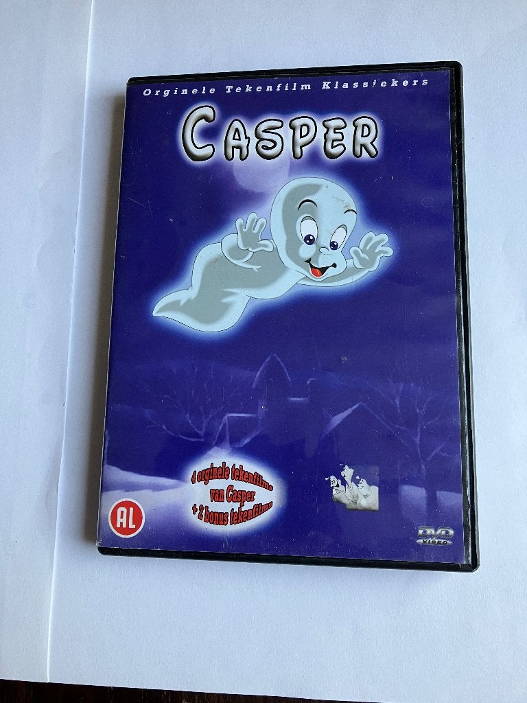 casper dvd originele tekenfilm klassiekers, Alle leeftijden, Ophalen of Verzenden, Zo goed als nieuw, Amerikaans