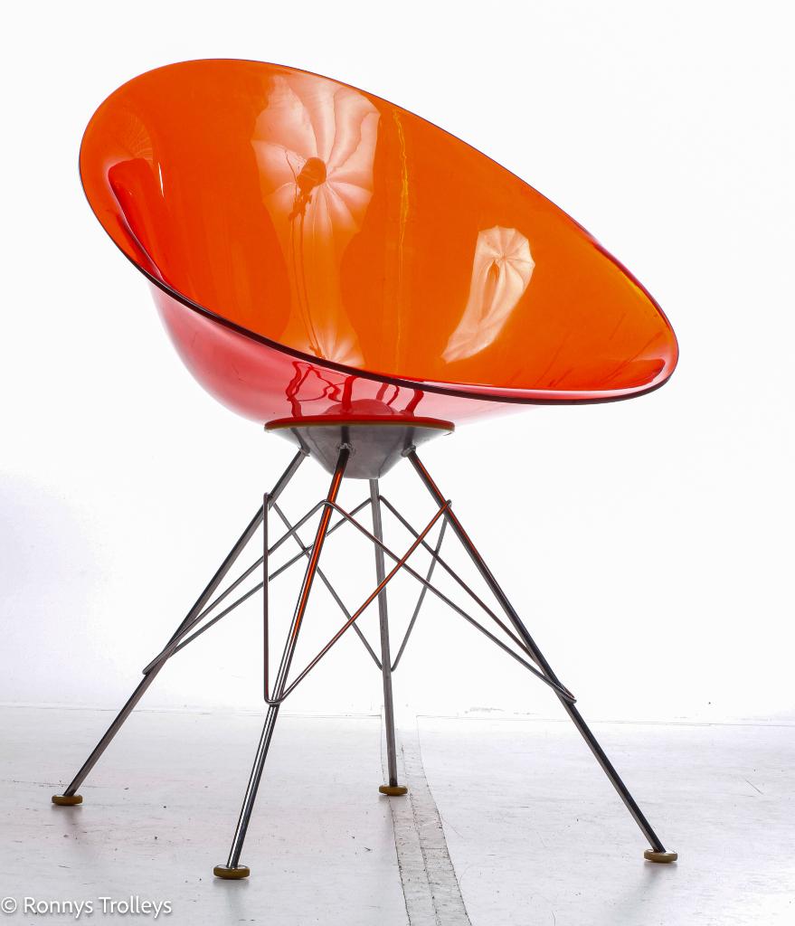 Stoel van Philippe Starck voor Kartell - EROS - Bucket seat, Ophalen, Gebruikt, Modern Design, Kartell