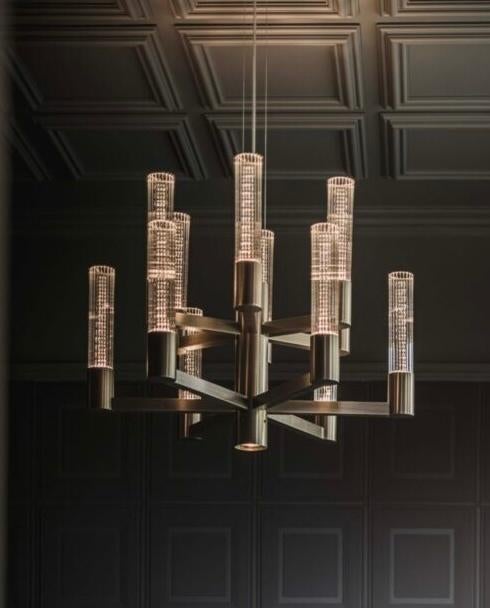 Exclusief Ilfari Infinity hanglamp twv € 7750,00 nieuw!, Ophalen of Verzenden, Nieuw, 75 cm of meer