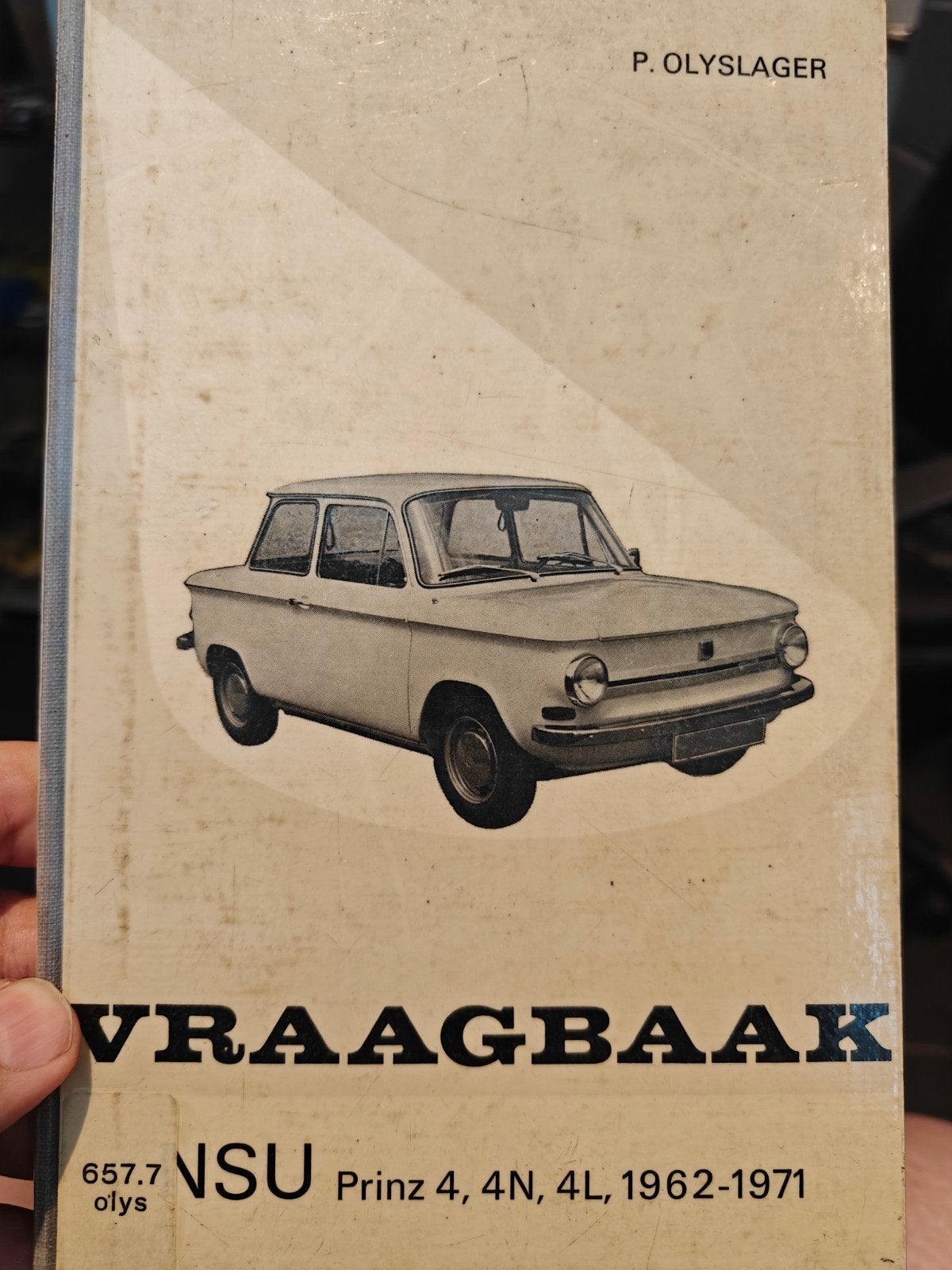 Vraagbaak NSU Prinz 4, 4N, 4L 1962-1971, Ophalen of Verzenden