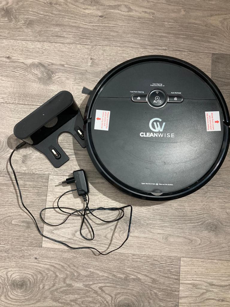 Cleanwise robot stofzuiger model D2-001, Overige merken, Draadloos, Ophalen of Verzenden, Zo goed als nieuw
