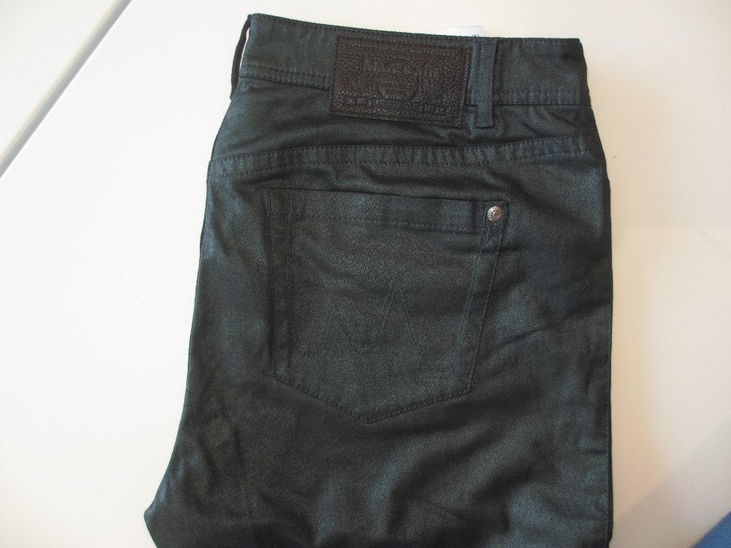 MarcCain donkergroene glansbroek N3 - 38 NIEUW, Maat 38/40 (M), Nieuw, Ophalen of Verzenden, Lang