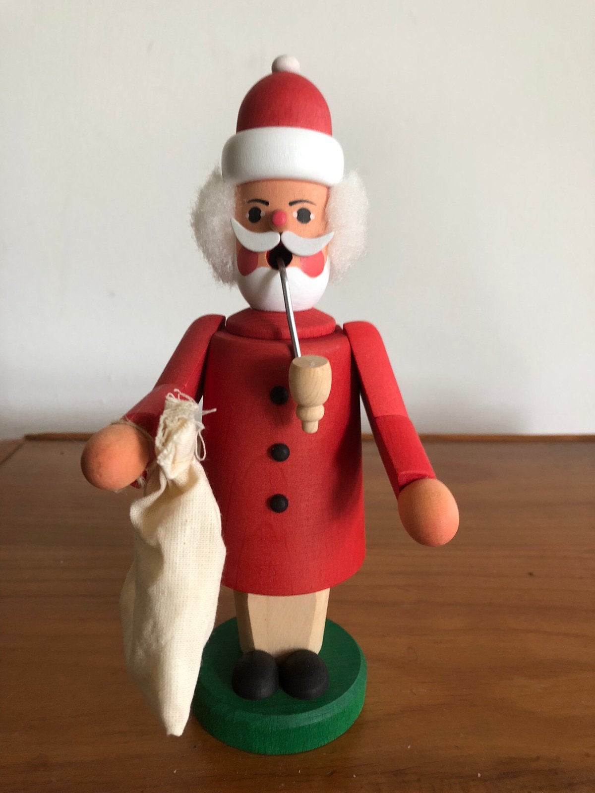 Erzgebirge rookmannetje, kerstman., Diversen, Kerst, Ophalen of Verzenden, Zo goed als nieuw