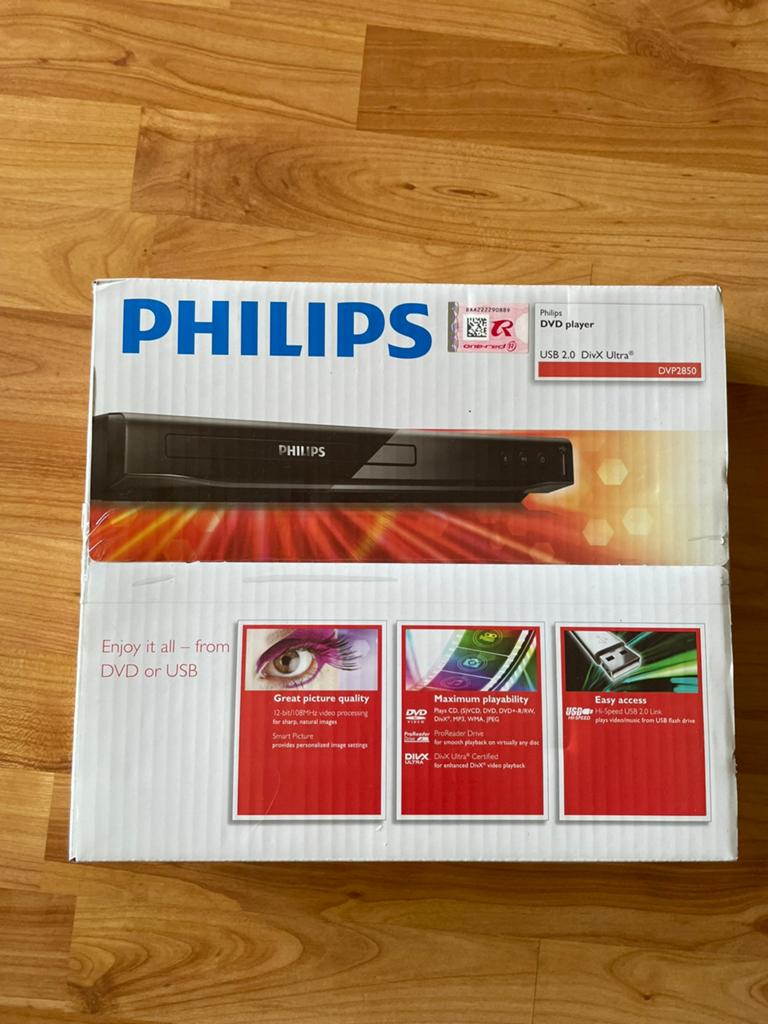 Philips DVP 2850 DvD player, Ophalen of Verzenden, Nieuw, Philips