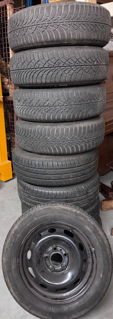 Zomerbanden + Winterbanden Volvo 850, Ophalen