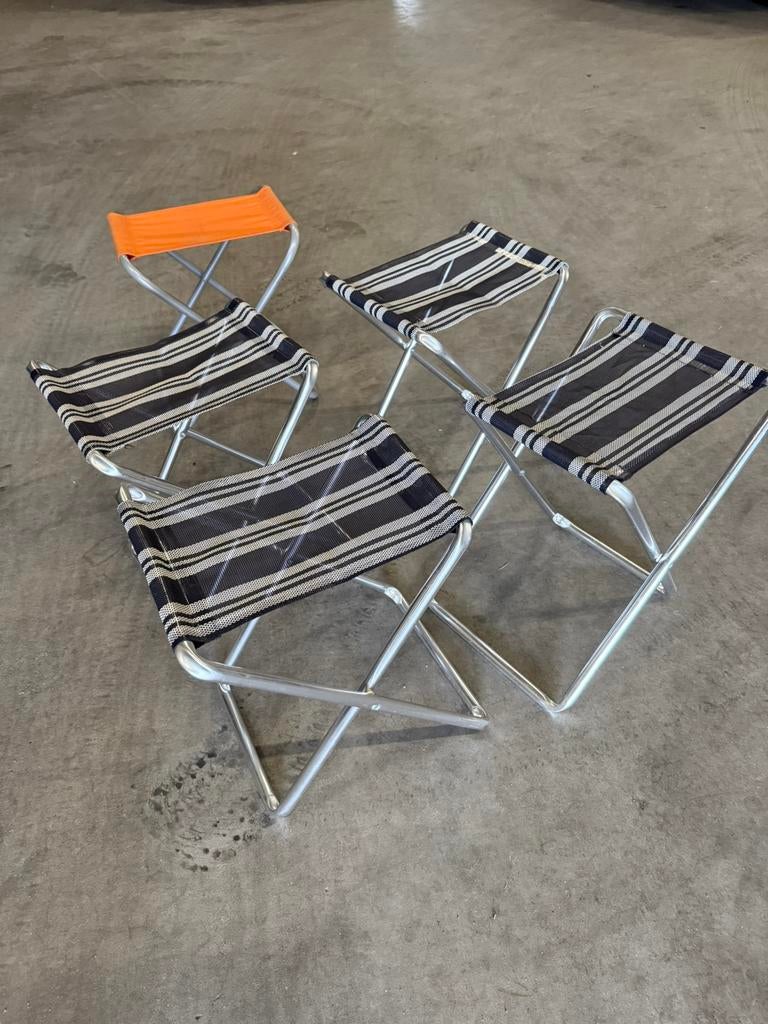 Kampeerstoeltjes, visstoeltjes, Ophalen, Zo goed als nieuw, Campingstoel