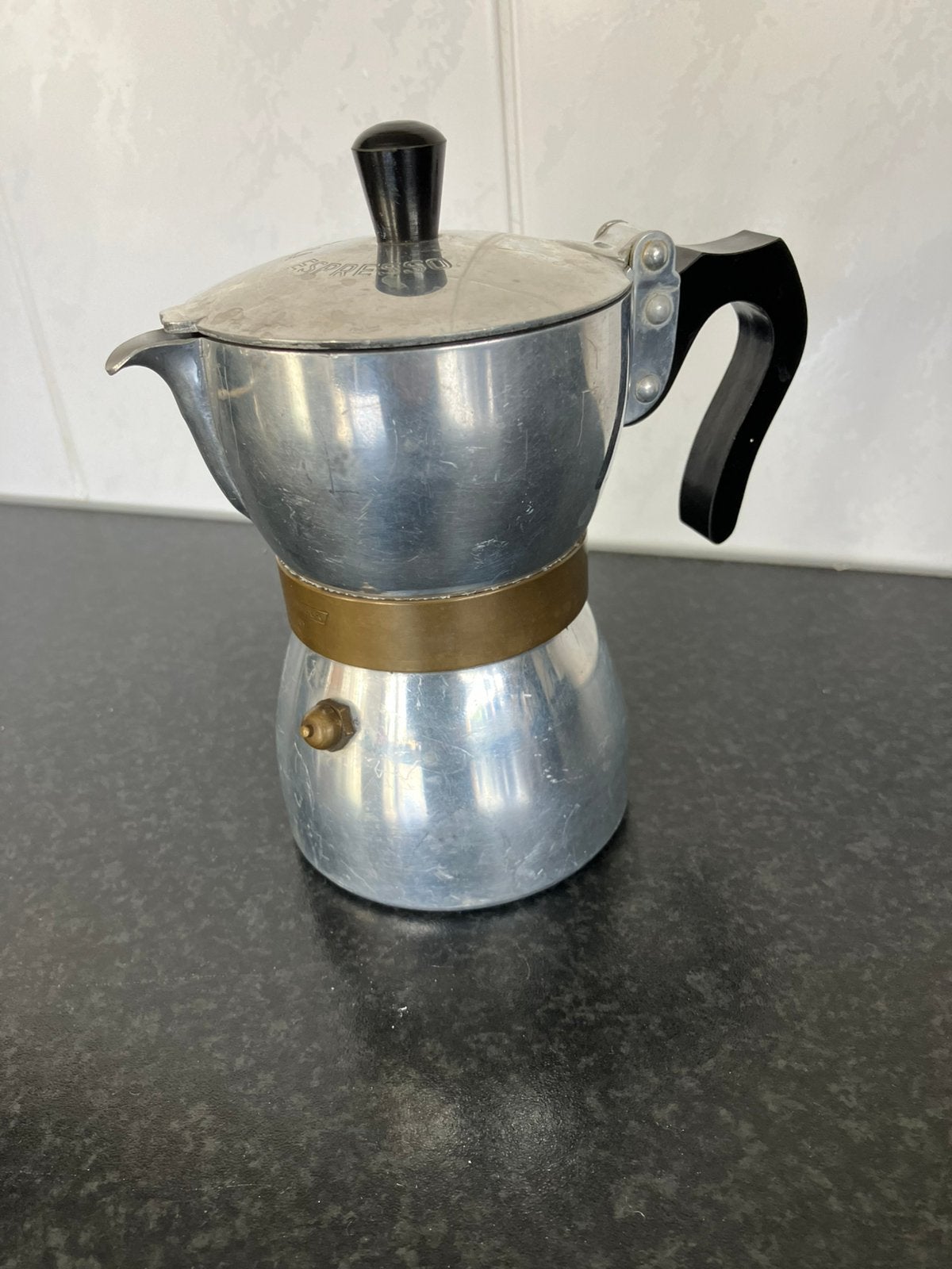 Vintage Stella espresso Moka pot., Ophalen, Koffiemachine