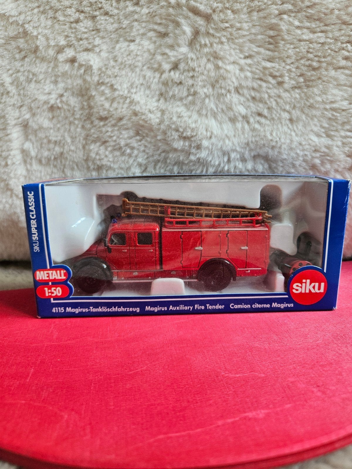 Siku Super Classic 4115 Magirus Tanklöschfahrzeug 1:50, Ophalen of Verzenden, Nieuw