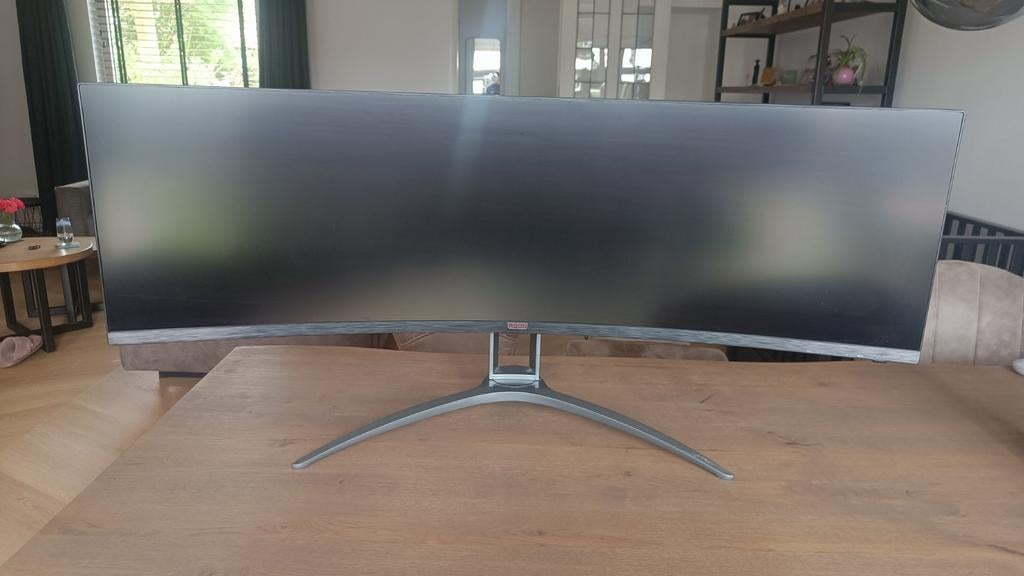 AOC AG493UCX2 - 49" Super Ultrawide Monitor, Ultrawide, VA, AOC AGON, Zo goed als nieuw