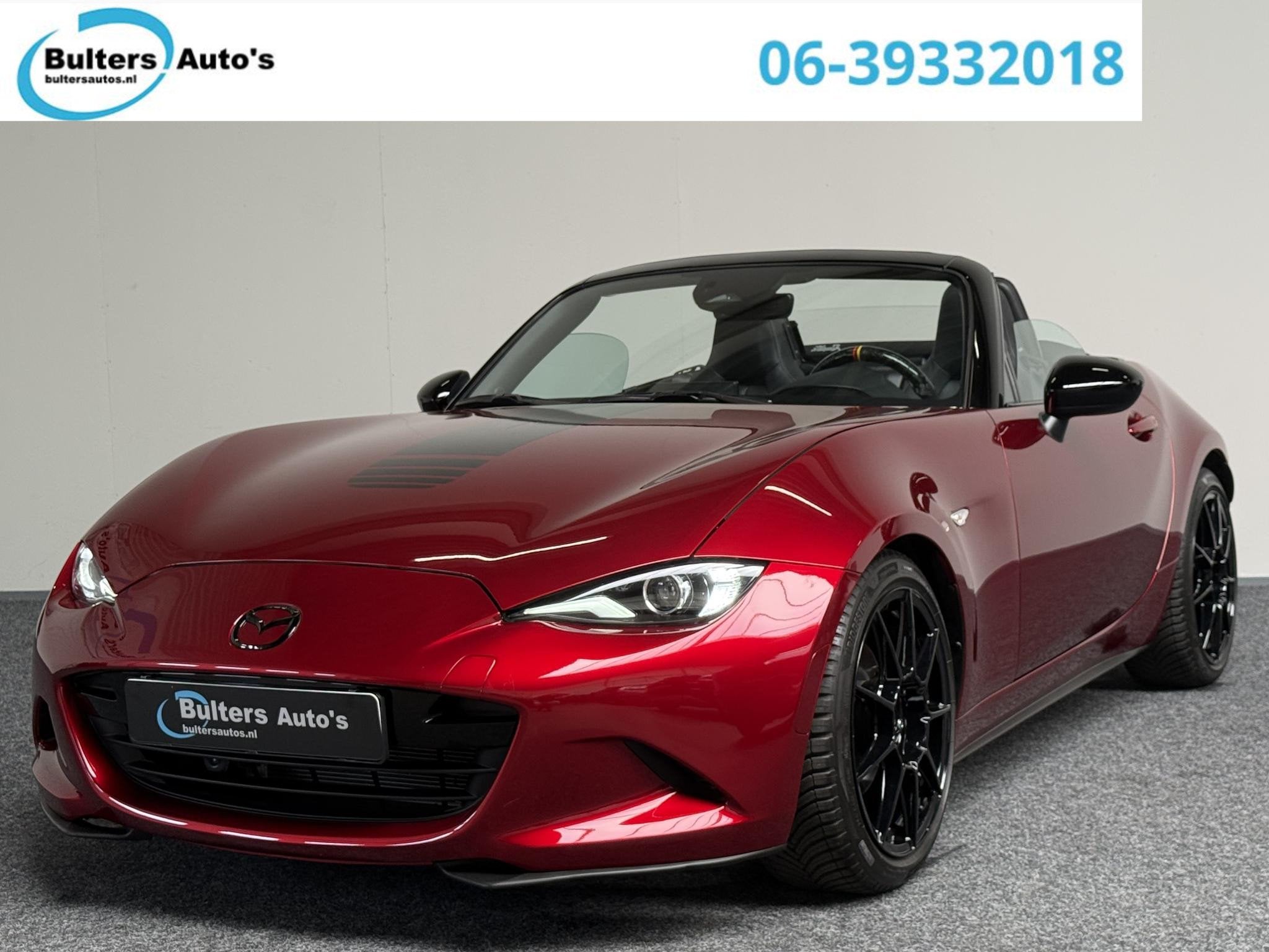 Mazda MX-5 2.0 SkyActiv-G 184pk | ULTER | CARPLAY | EIBACH, 1998 cc, Gebruikt, 4 cilinders, Cabriolet