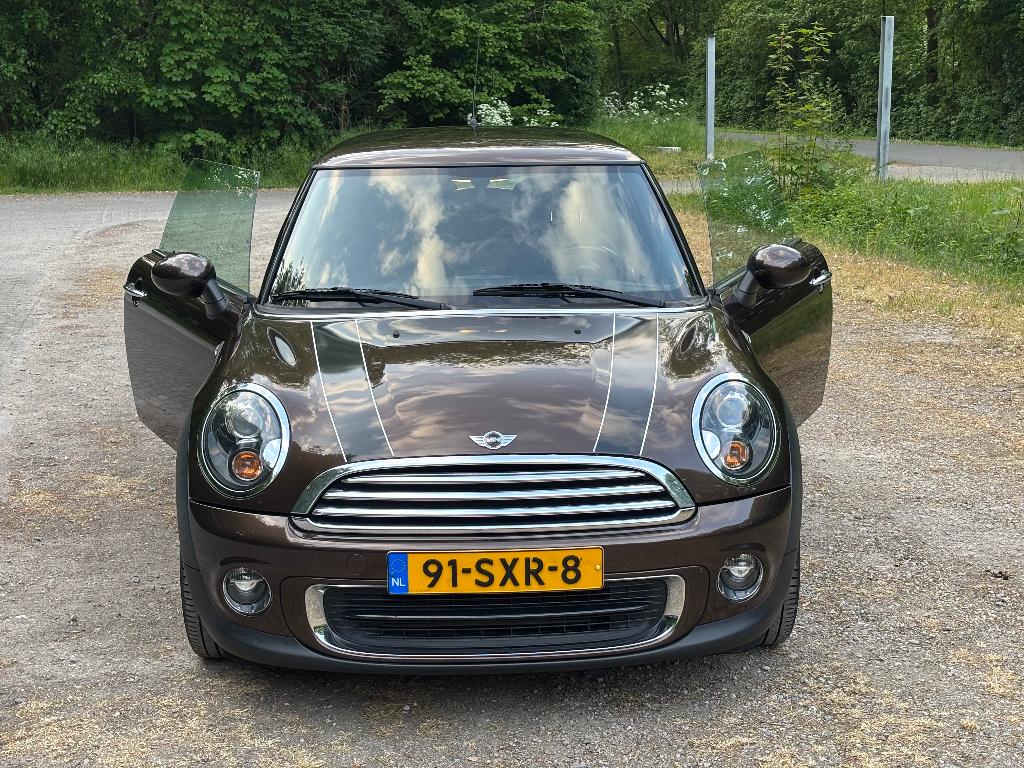 Mini (r56) 1.6 75pk 2012 Bruin, Auto's, Mini, Particulier, One, ABS, Airbags, Airconditioning, Centrale vergrendeling, Electronic Stability Program (ESP)