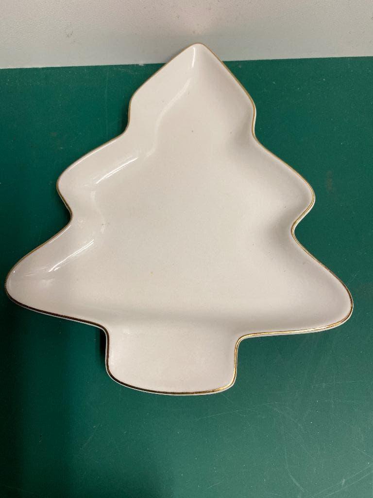 kerst bonbon schaal, Ophalen of Verzenden, Zo goed als nieuw