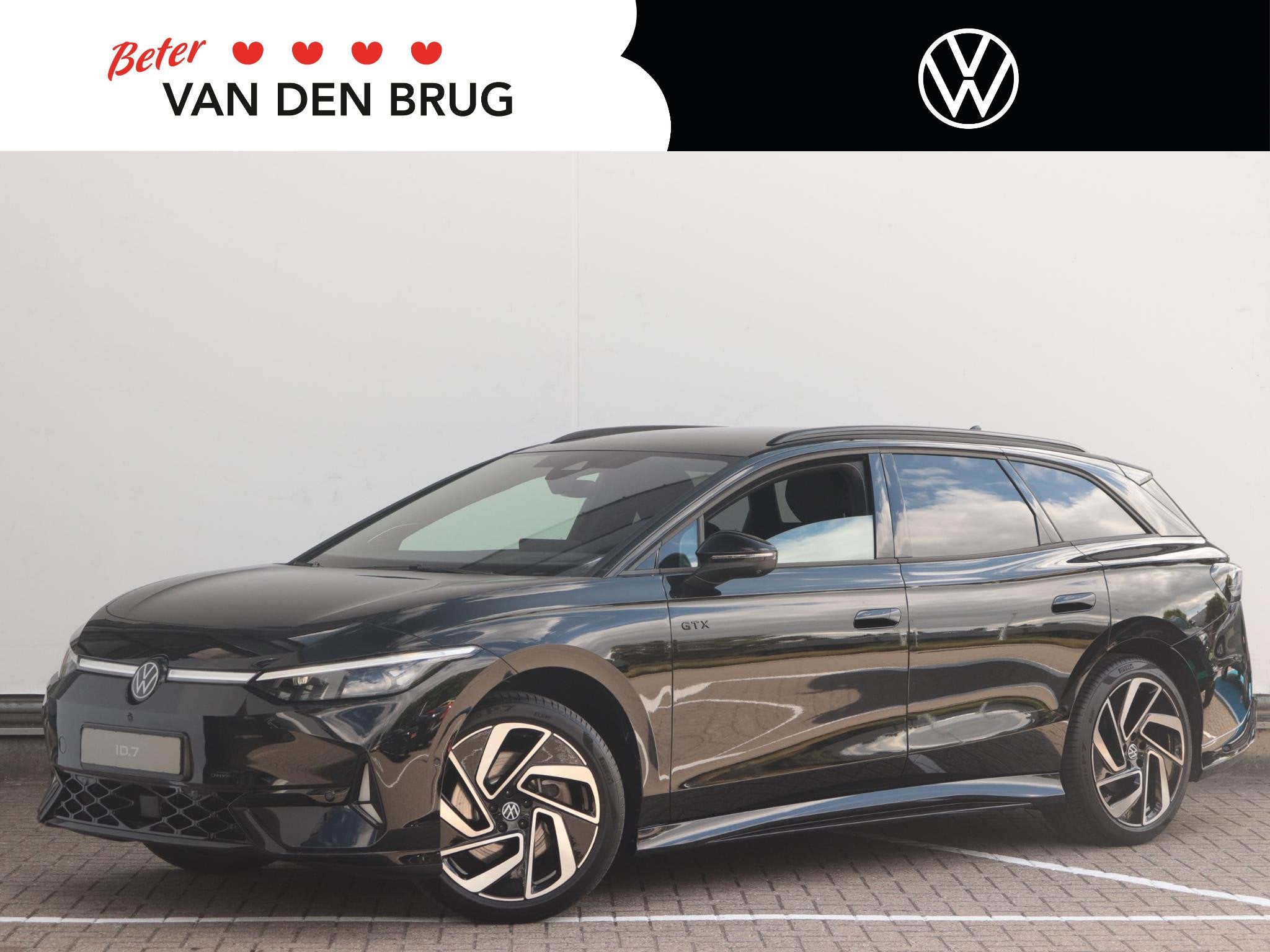 Volkswagen ID.7 Tourer GTX Limited Edition 86 kWh Stoel verw, Auto's, Verblindingsvrij grootlicht, 2240 kg, Gebruikt, 585 km