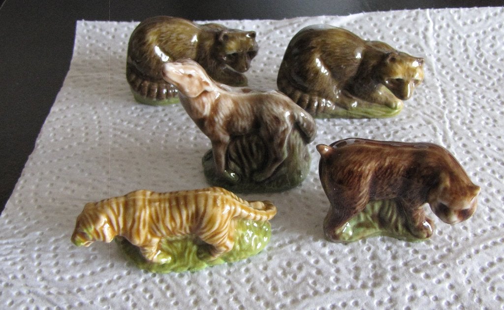 Wade England Whoppa`s   4 grote dierenbeeldjes, Ophalen, Zo goed als nieuw, Dier