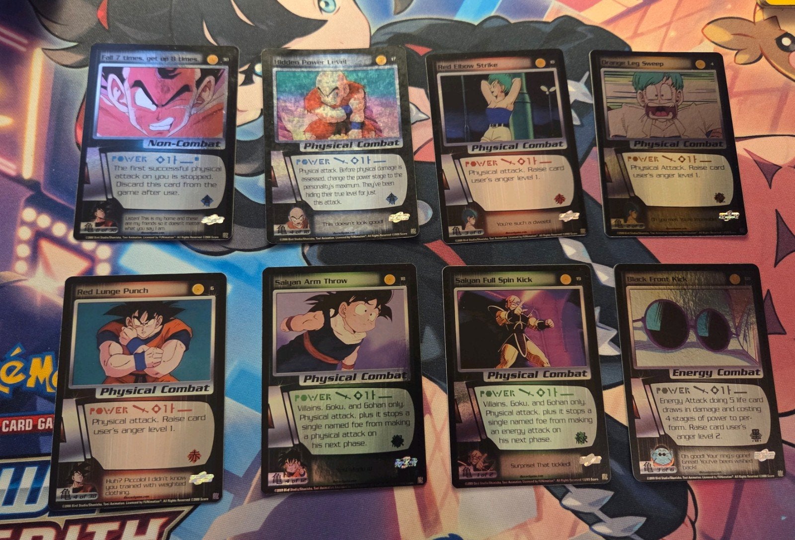 Dragonball Z Score CCG Saiyan Saga Limited Foils - GD/NM, Ophalen of Verzenden, Zo goed als nieuw, Meerdere kaarten