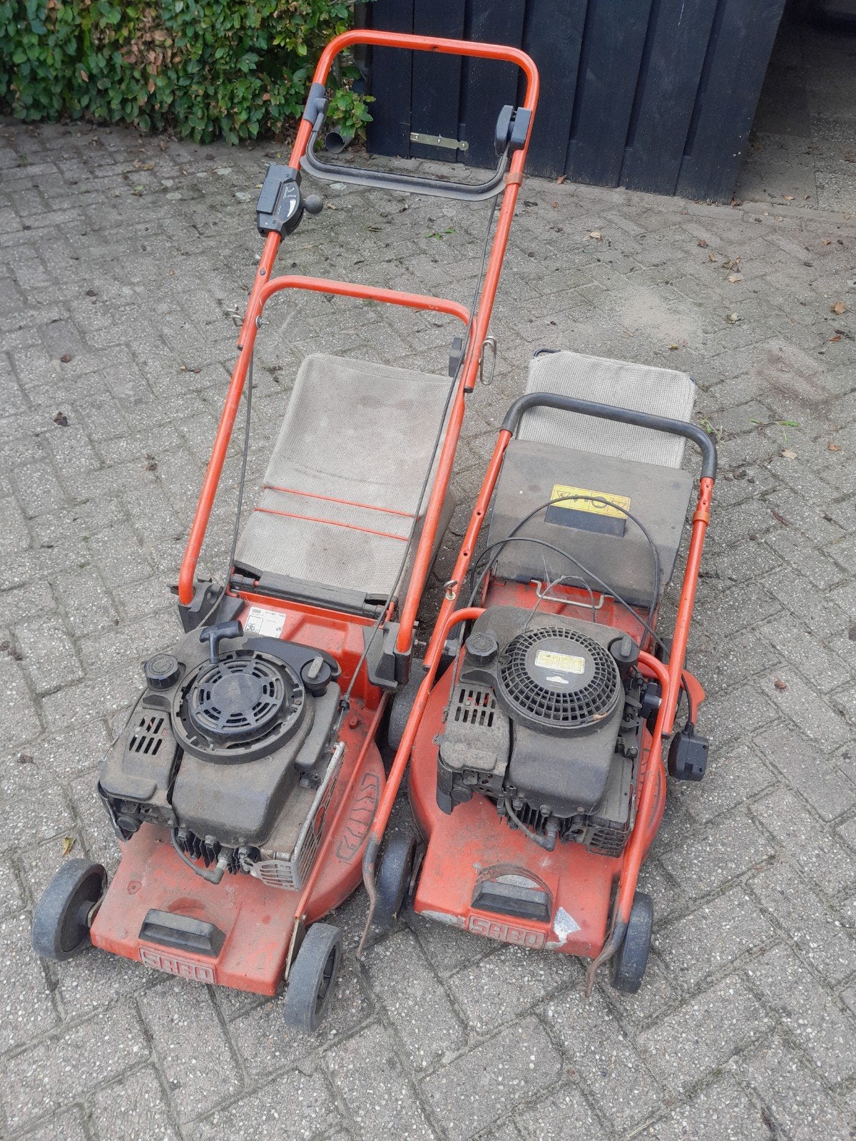 gazonmaaier (+bladblazer), Ophalen, Gebruikt, Sabo