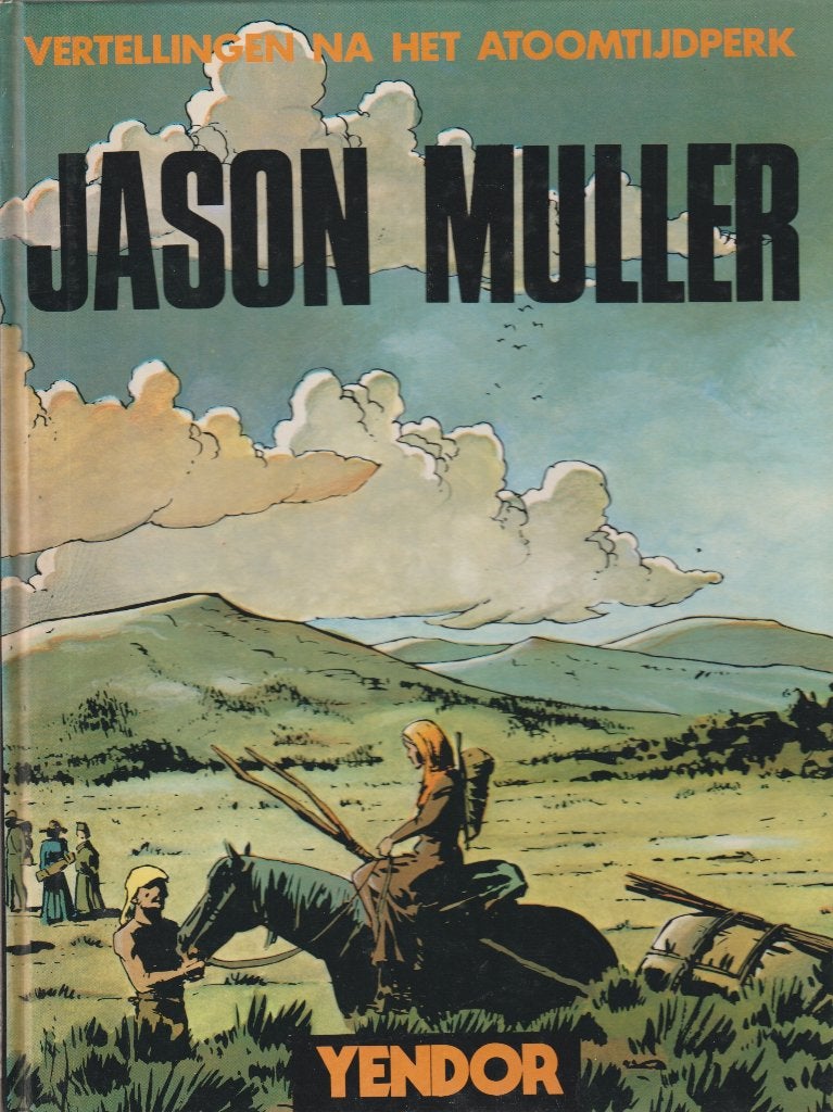 Jason Muller Vertellingen na het atoomtijdperk hardcover, Eén stripboek, Ophalen of Verzenden, Gelezen