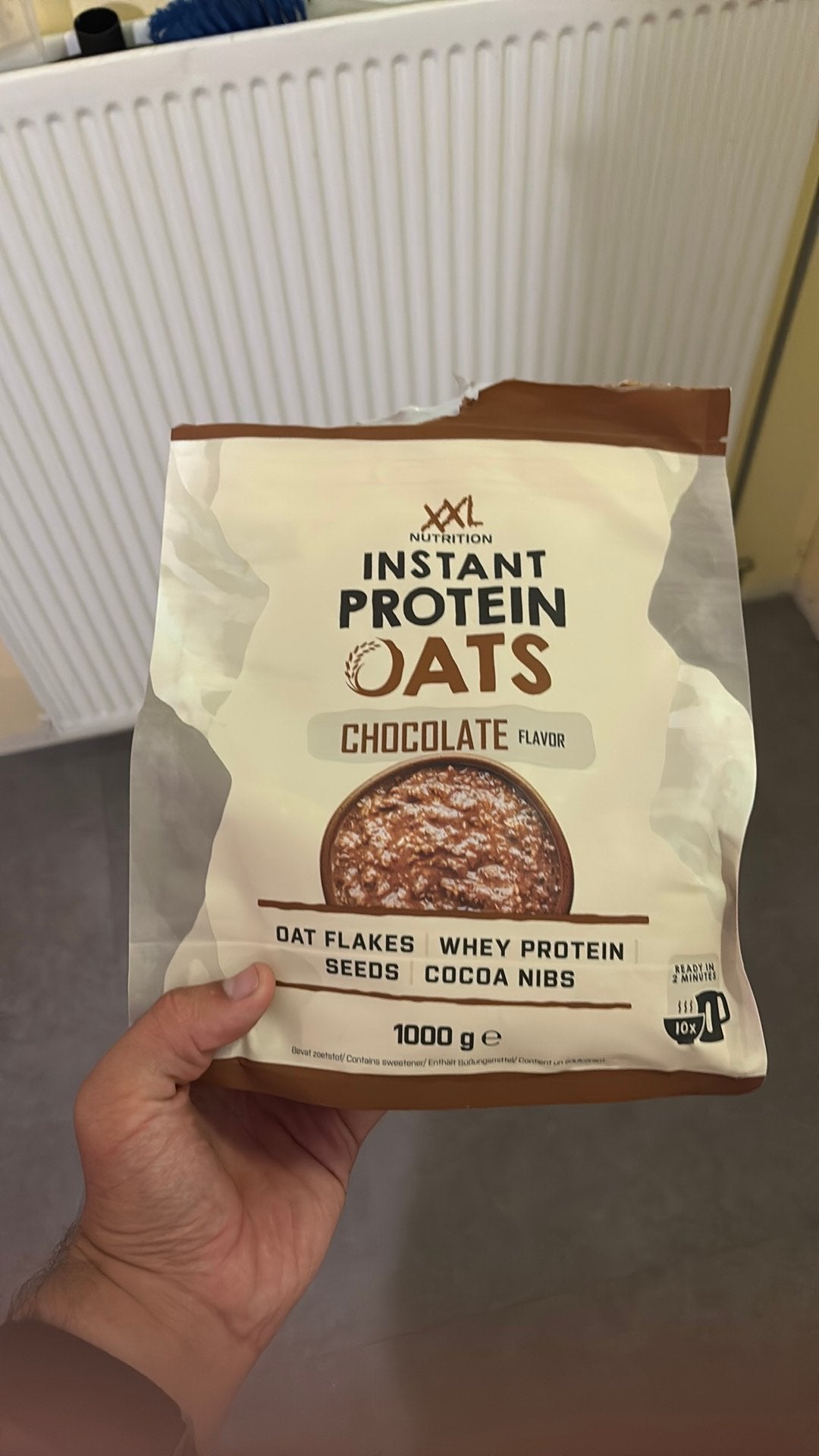 Instant oats chocolade., Ophalen of Verzenden