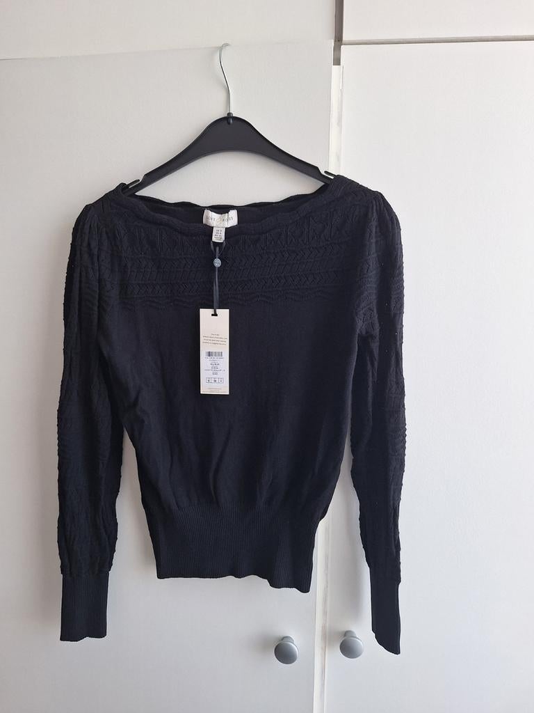 Love & roses 100% katoenen top zwart maat XS, Verzenden, Zwart, Zo goed als nieuw, Love & Roses