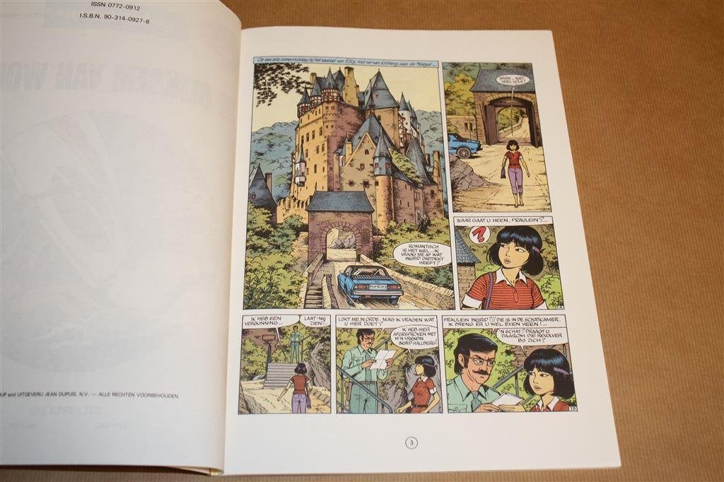 Yoko Tsuno 14. De bliksem van Wodan., Eén stripboek, Ophalen of Verzenden, Gelezen