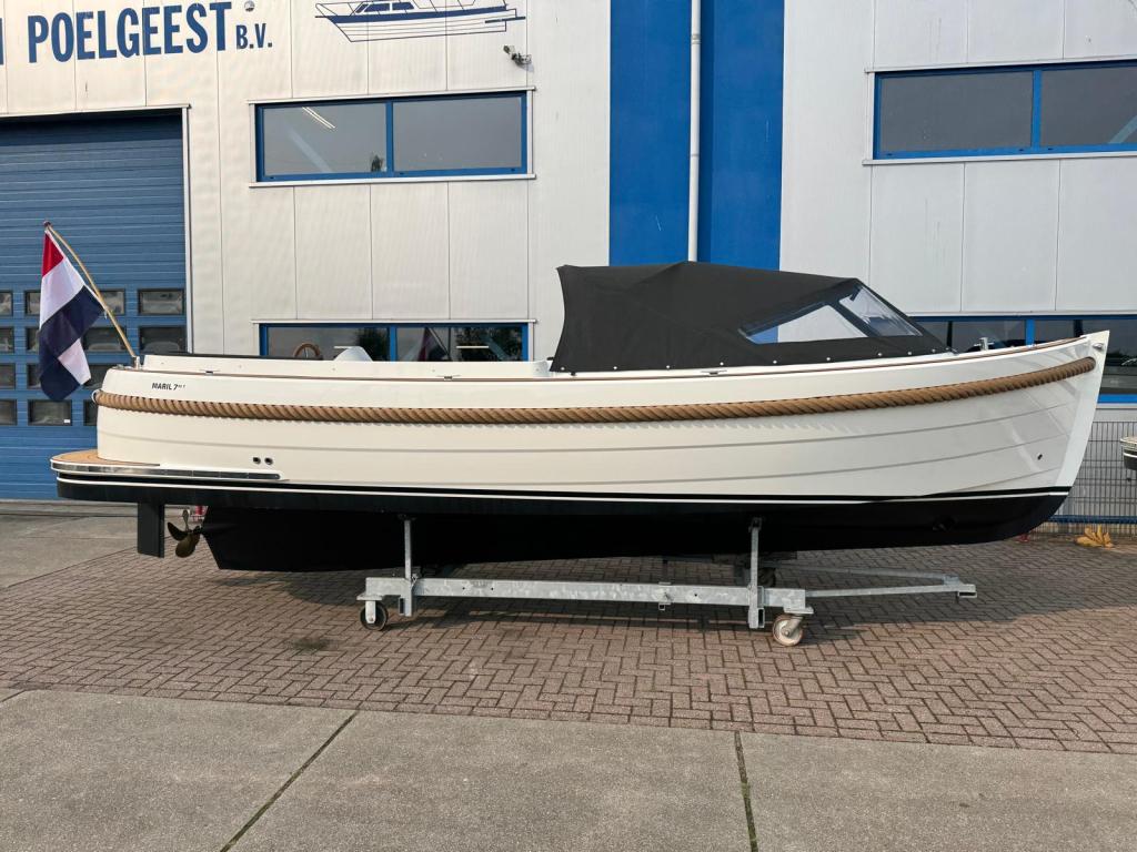 Maril 7NXT met Vetus 52pk (bj 2025), Watersport en Boten, Nieuw, Polyester, Diesel