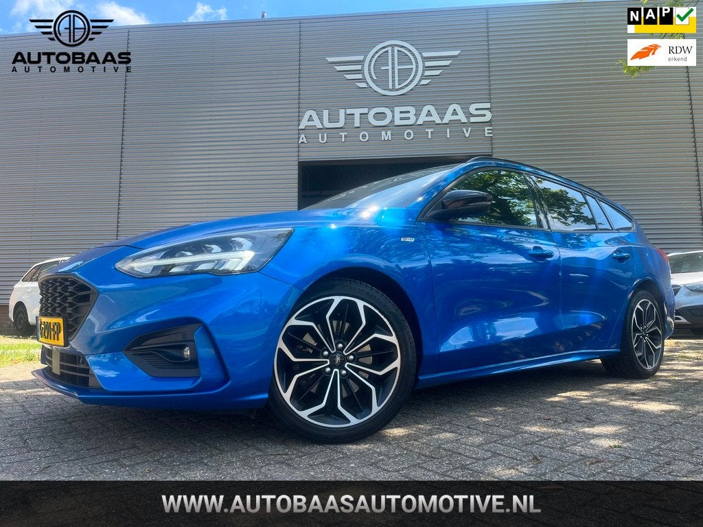 Ford Focus Wagon 1.5 182pk ST-Line NLAUTO+1EIG+NAP+PANORAMAD, Auto's, Ford, Bedrijf, Te koop, Focus, ABS, Achteruitrijcamera, Adaptive Cruise Control