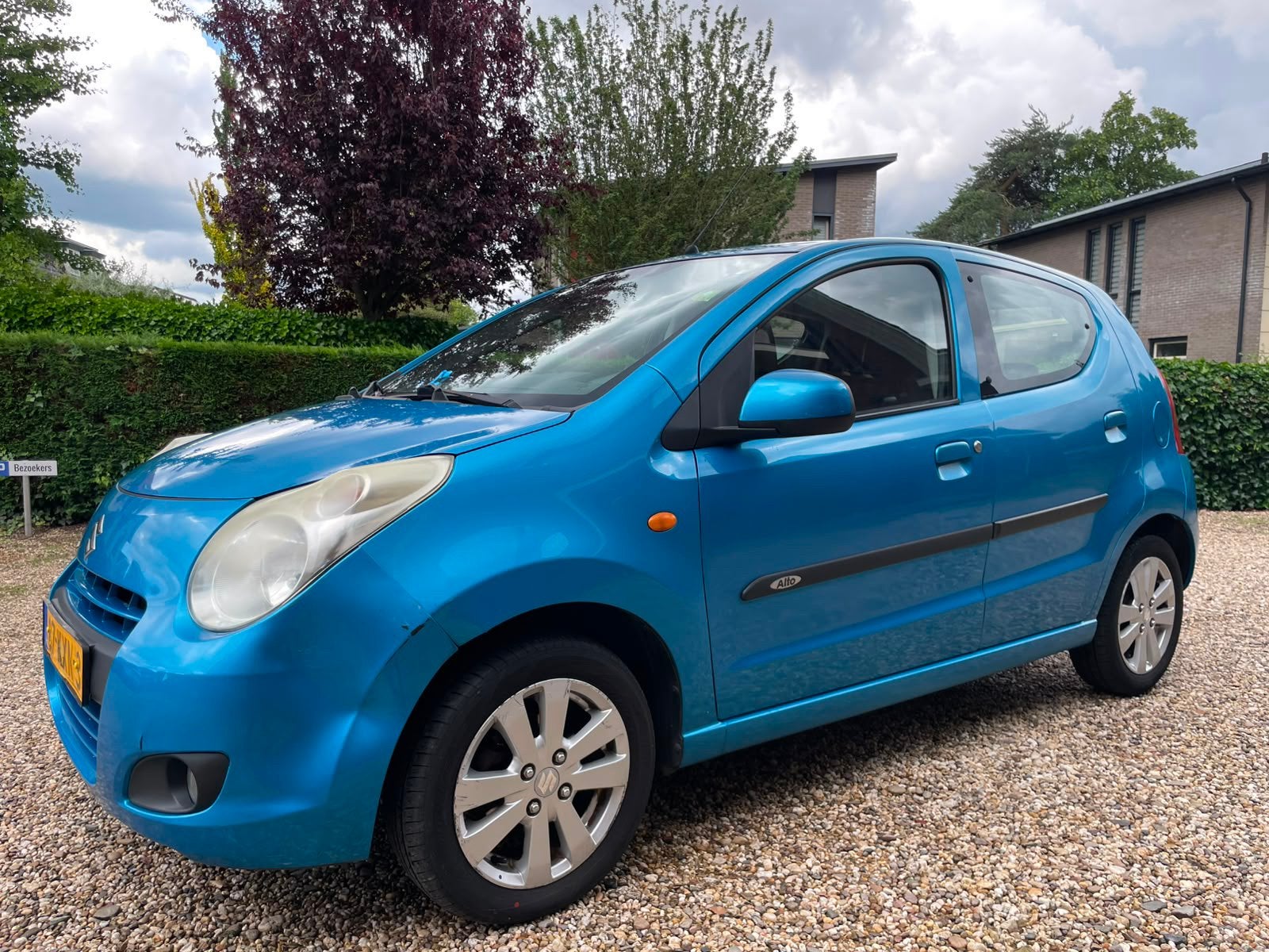 Suzuki Alto 1.0 2010 Blauw koppeling slipt, Voorwielaandrijving, 200 kg, Bedrijf, Handgeschakeld