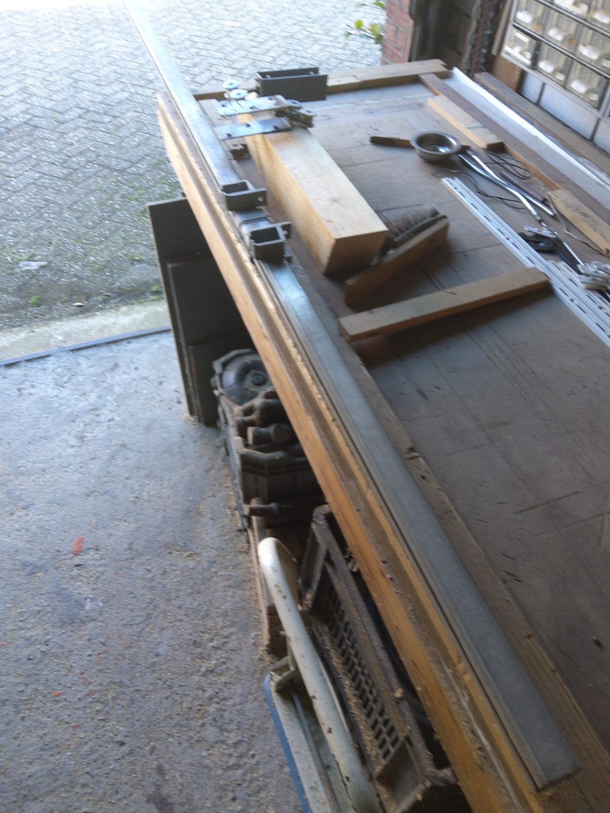 Henderson schuifdeur rail, Doe-het-zelf en Verbouw, Ophalen