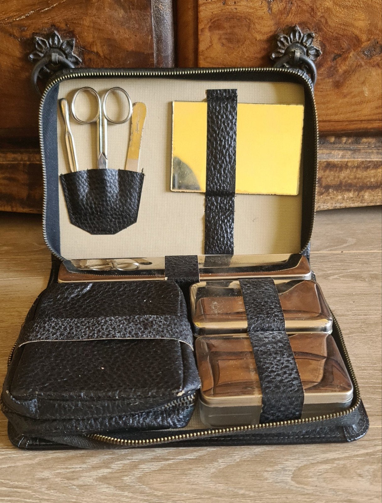 Vintage Manicure Set "Special Triple Cut Germany" in Etui, Ophalen of Verzenden