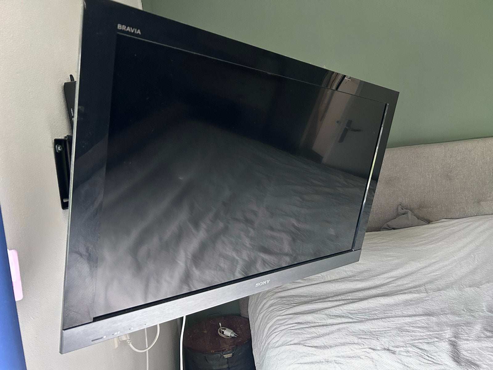 Sony Bravia KDL-40EX500 LCD TV - 102 cm, Ophalen, Gebruikt, 50 Hz, LCD