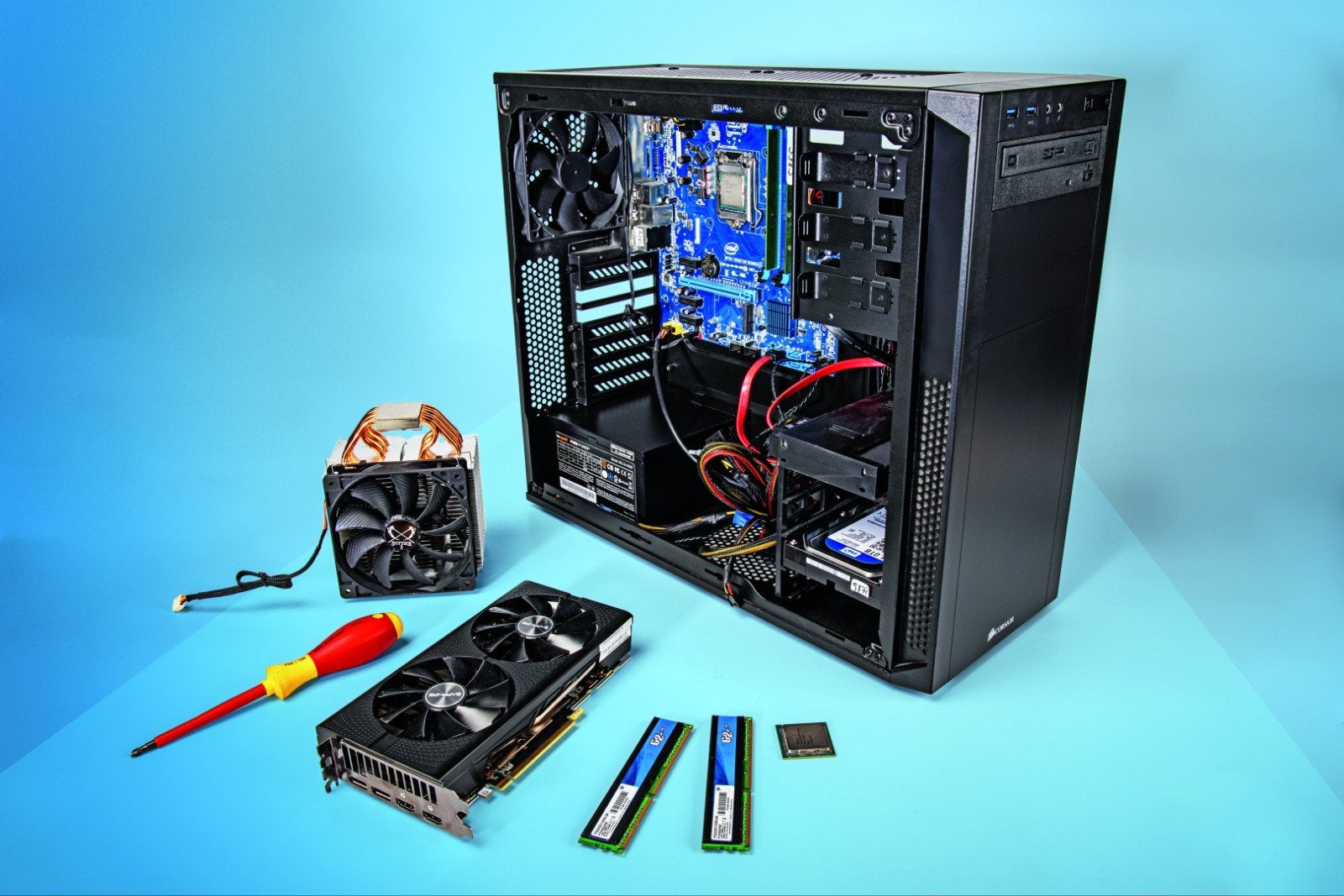 Gezocht! computer onderdelen (zie beschrijving), Computers en Software, Desktop Pc's, Ophalen of Verzenden