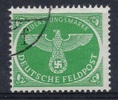Duitse Rijk (195) - feldpost - groen, Verzenden, Duitse Keizerrijk, Gestempeld