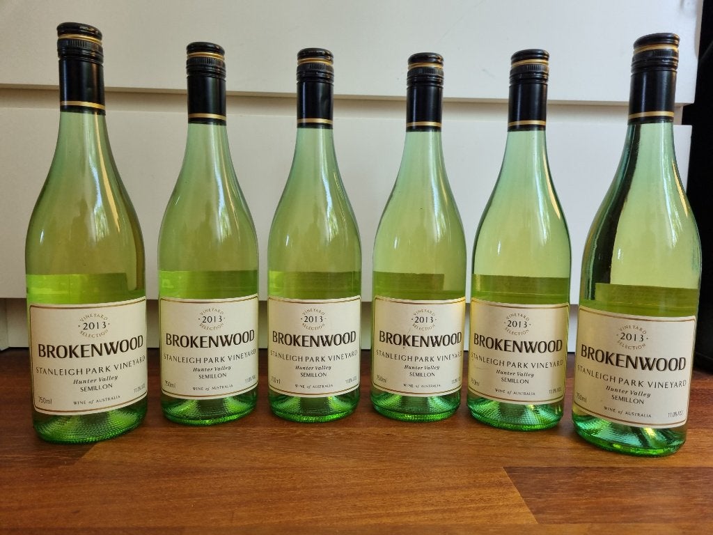 Unieke wijn (6 st) Brokenwood Semillon 'Stanleigh Park' 2013, Ophalen, Overige gebieden, Nieuw, Witte wijn