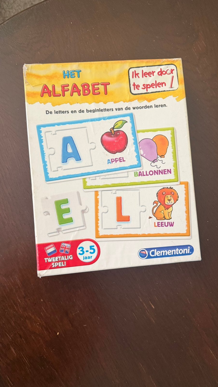 Clementoni leer het alfabet, Ophalen, Zo goed als nieuw