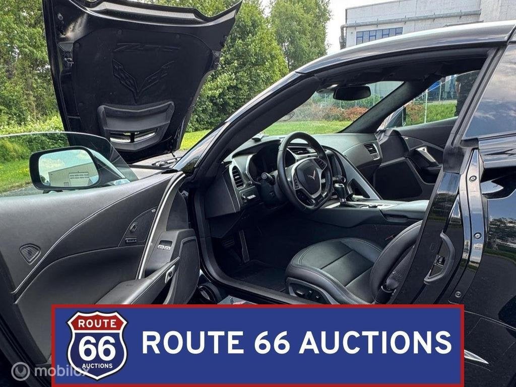 Chevrolet Corvette C7 Z06 | 2018 | Route 66 Auctions, Auto's, Chevrolet, Gebruikt, Overige carrosserieën, Zwart, Bedrijf