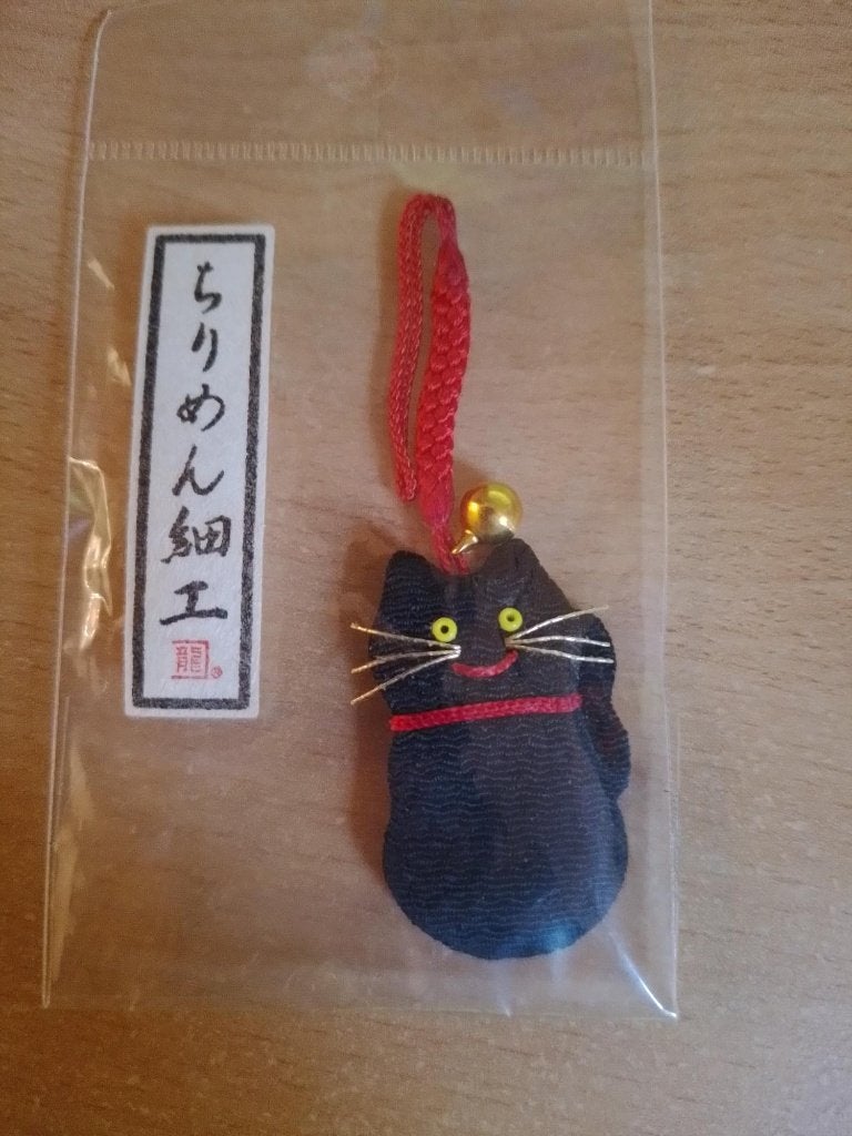 Lucky Cat telefoon hanger, Verzenden, Nieuw, Telefoonhanger of Accessoire
