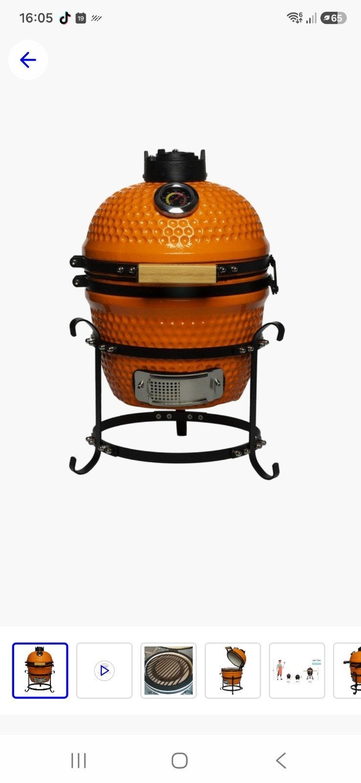 kamado keramische houtskool bbq, Ophalen, Nieuw, Kamado barbecue
