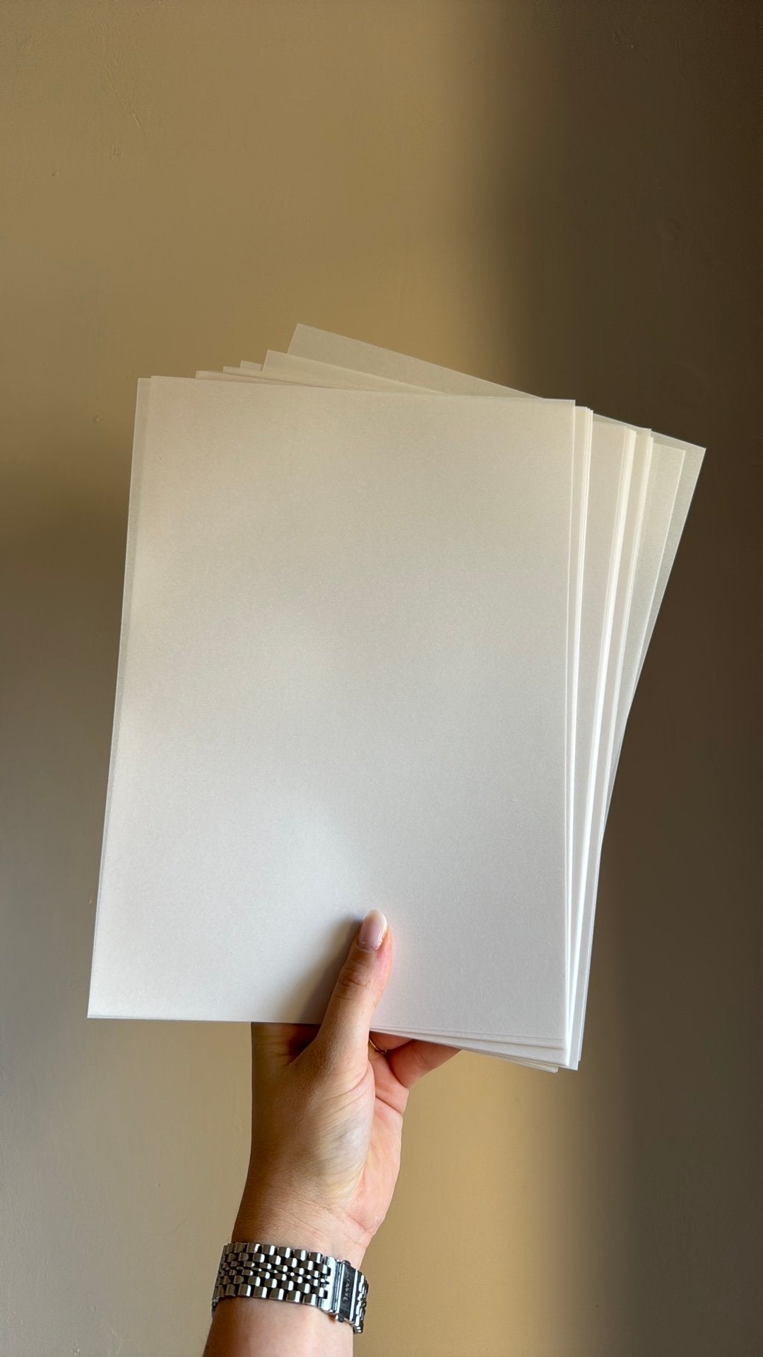 Kalkpapier 210 g/m2 A4 (semi-transparant) - 25 vellen, Verzenden, Nieuw