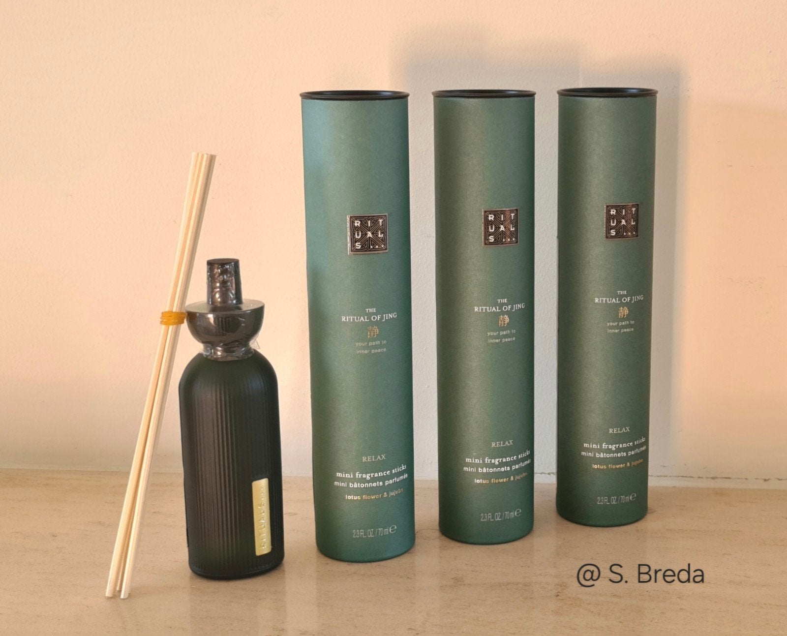Rituals | Jing | Geurstokjes Geurstokken 70 ml, Ophalen, Nieuw, Glas, Rituals