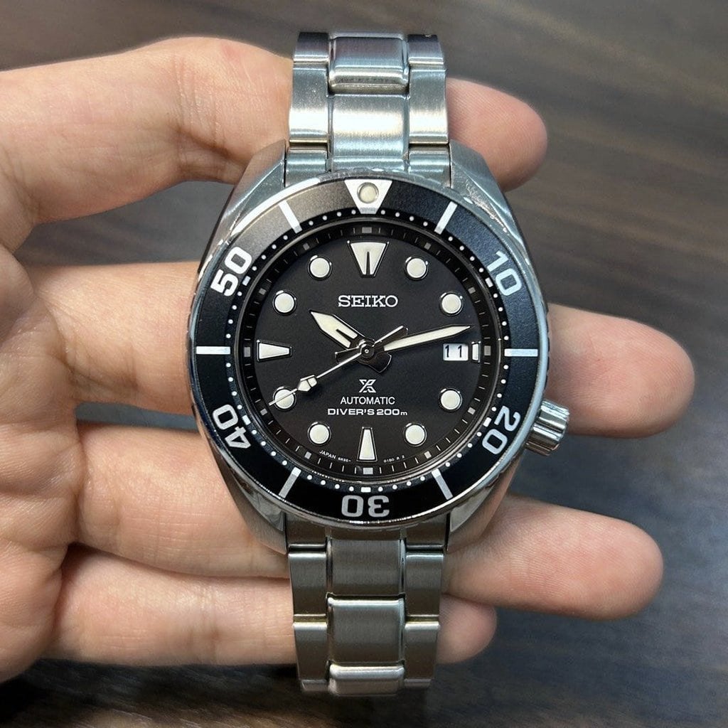 Horloge Seiko SBDC083 ("Sumo") Nieuwstaat!!!, Staal, Polshorloge, Ophalen of Verzenden, Zo goed als nieuw