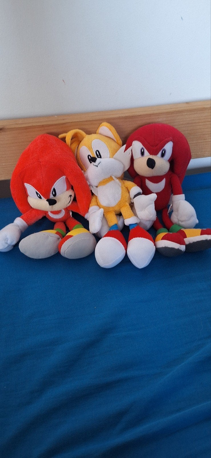 Sonic the Hedgehog Knuffels - Knuckles en Tails, Kinderen en Baby's, Speelgoed | Knuffels en Pluche, Overige karakters, Overige typen