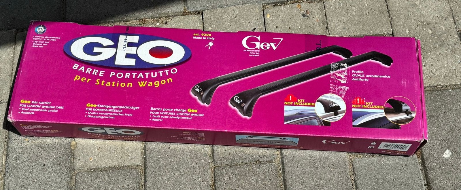 GEO Dakdragers universeel, Ophalen, Zo goed als nieuw