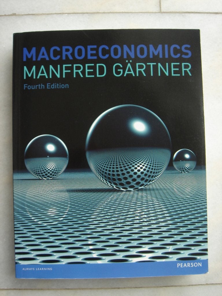 Macroeconomics - Manfred Gartner, Boeken, Beta, Manfred Gartner, Ophalen of Verzenden, WO