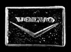 Volvo speld- zwart zilverkleur, Verzamelen, Verzenden, Nieuw, Transport, Speldje of Pin