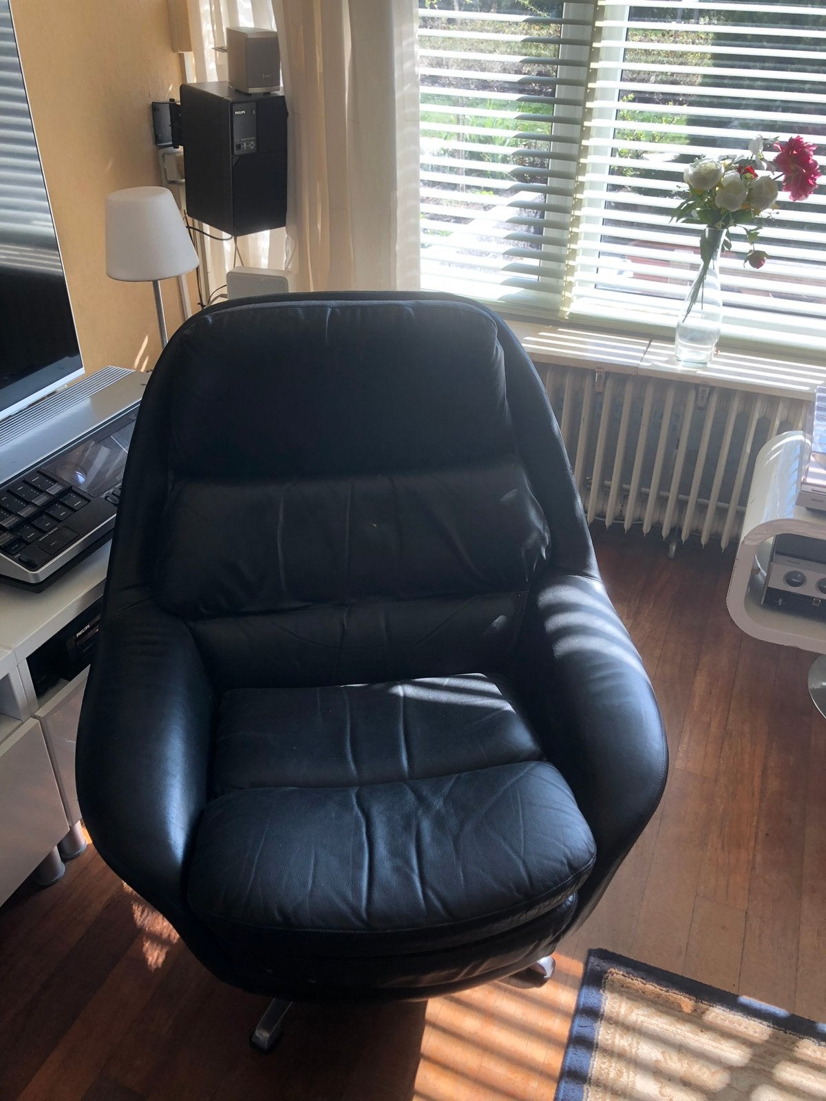 Fauteuille Draai Vintage, Huis en Inrichting, Fauteuils, Ophalen, Gebruikt