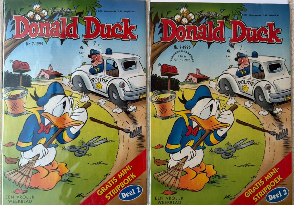Gezocht: donald duck 1995/96 nummer 7, Eén comic, Ophalen of Verzenden, Zo goed als nieuw, Europa