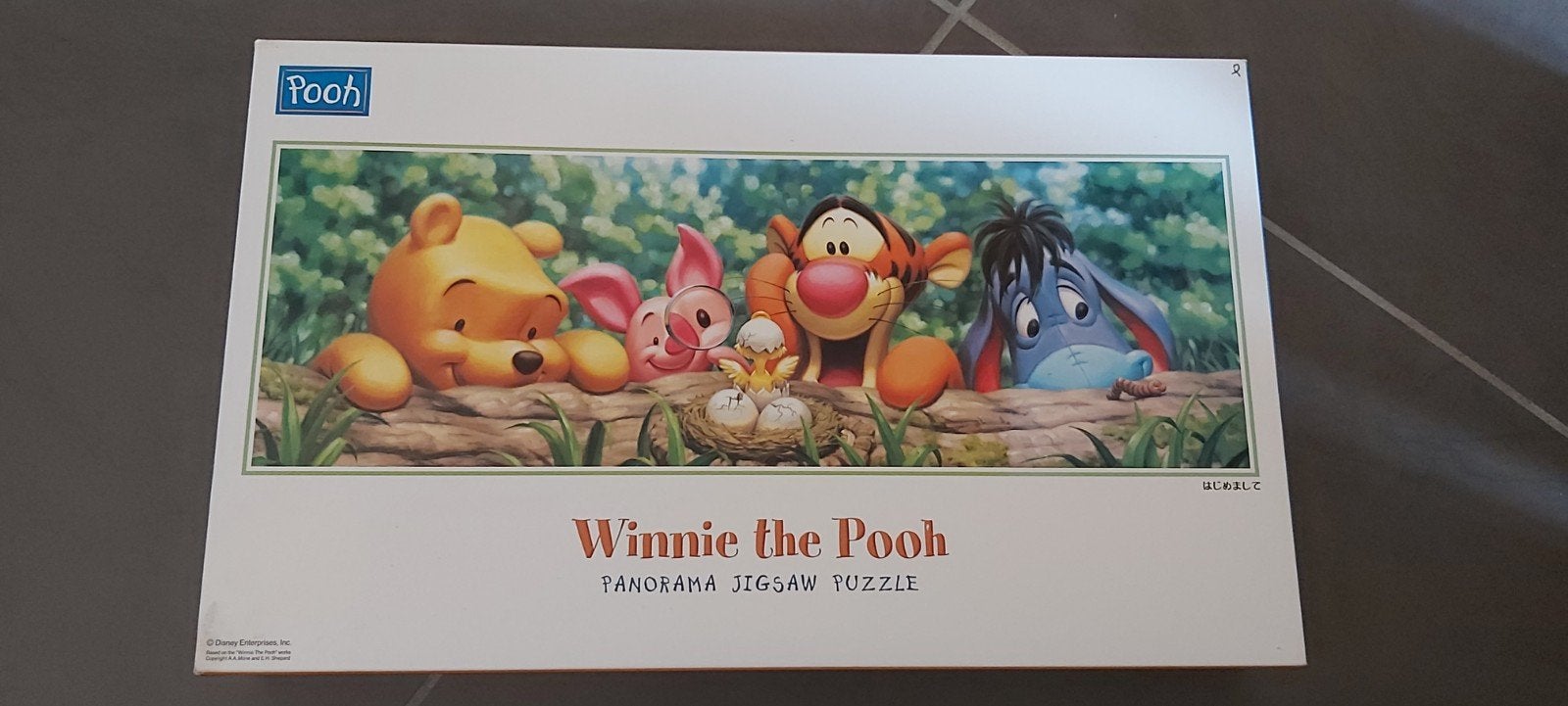 Tenyo Disney Winnie the Pooh puzzel 950st, Ophalen of Verzenden, 500 t/m 1500 stukjes, Zo goed als nieuw, Legpuzzel