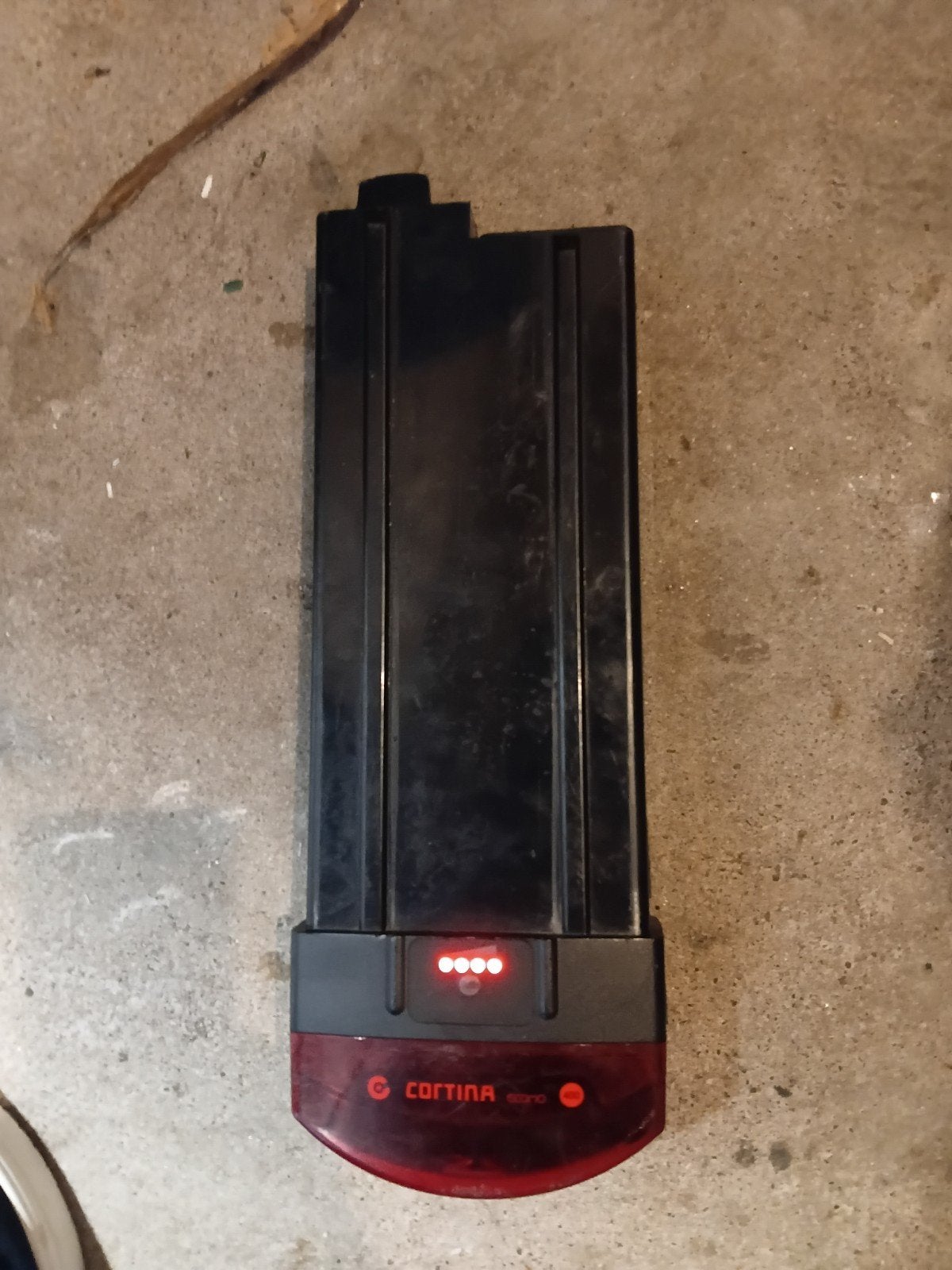 Cortina economo accu 36v 400wh, Ophalen