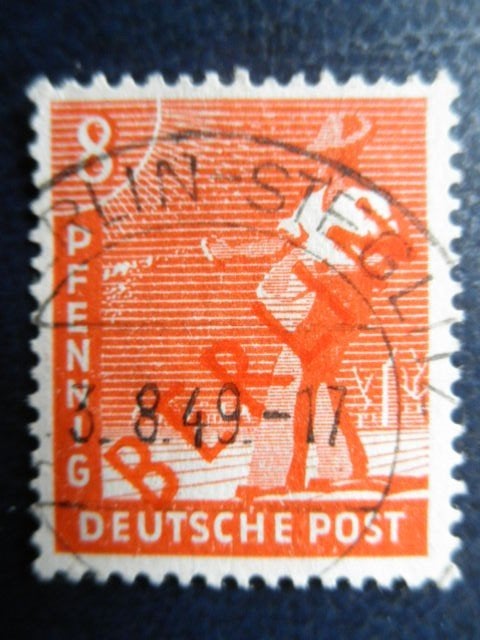 Postzegels Duitsland Berlijn 1949 nr. 23 - cw. 6,00., Ophalen of Verzenden, BRD, Gestempeld