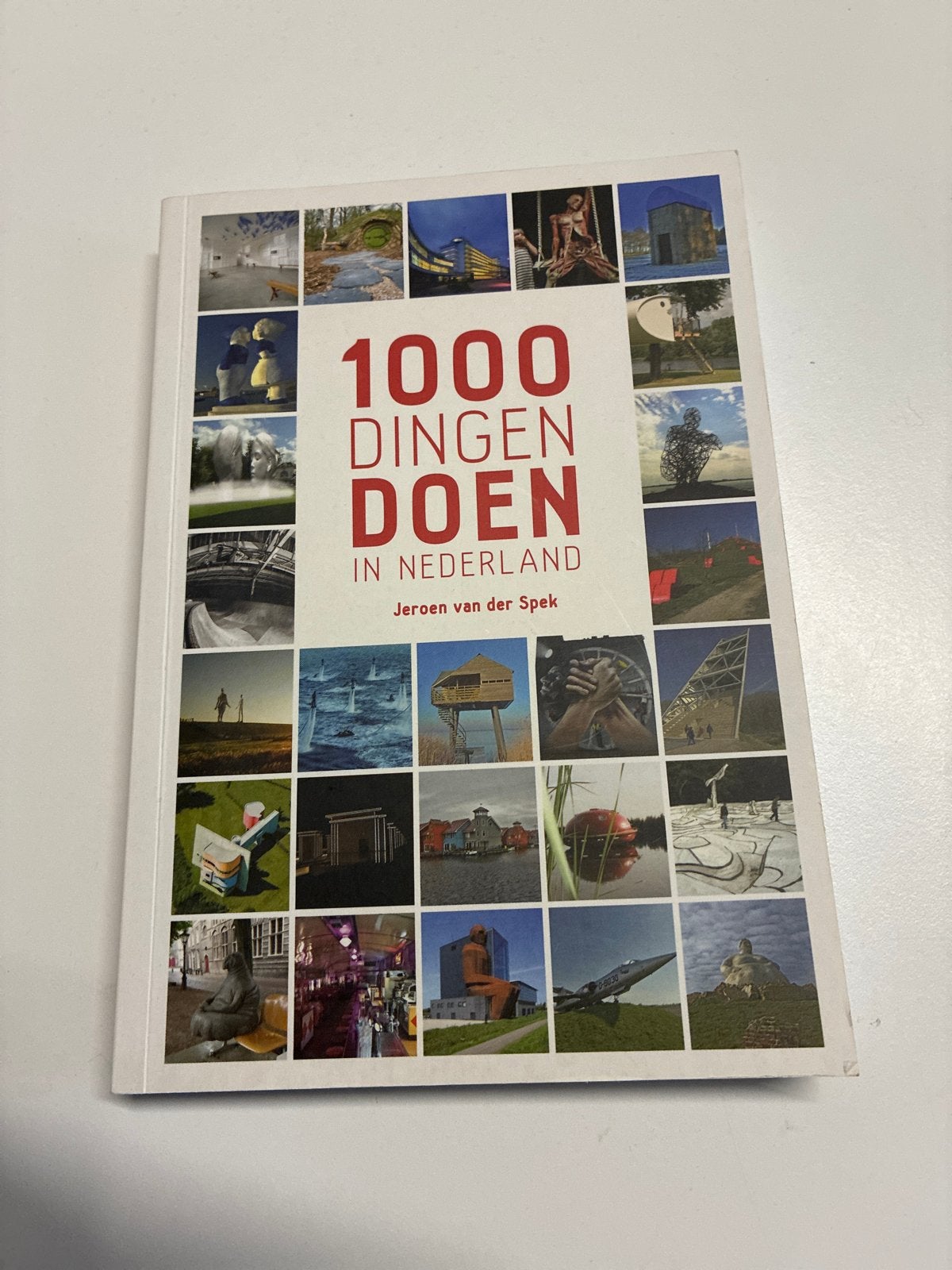 1000 dingen doen in Nederland - Jeroen van der Spek, Ophalen of Verzenden, Nieuw, Benelux, Reisgids of -boek